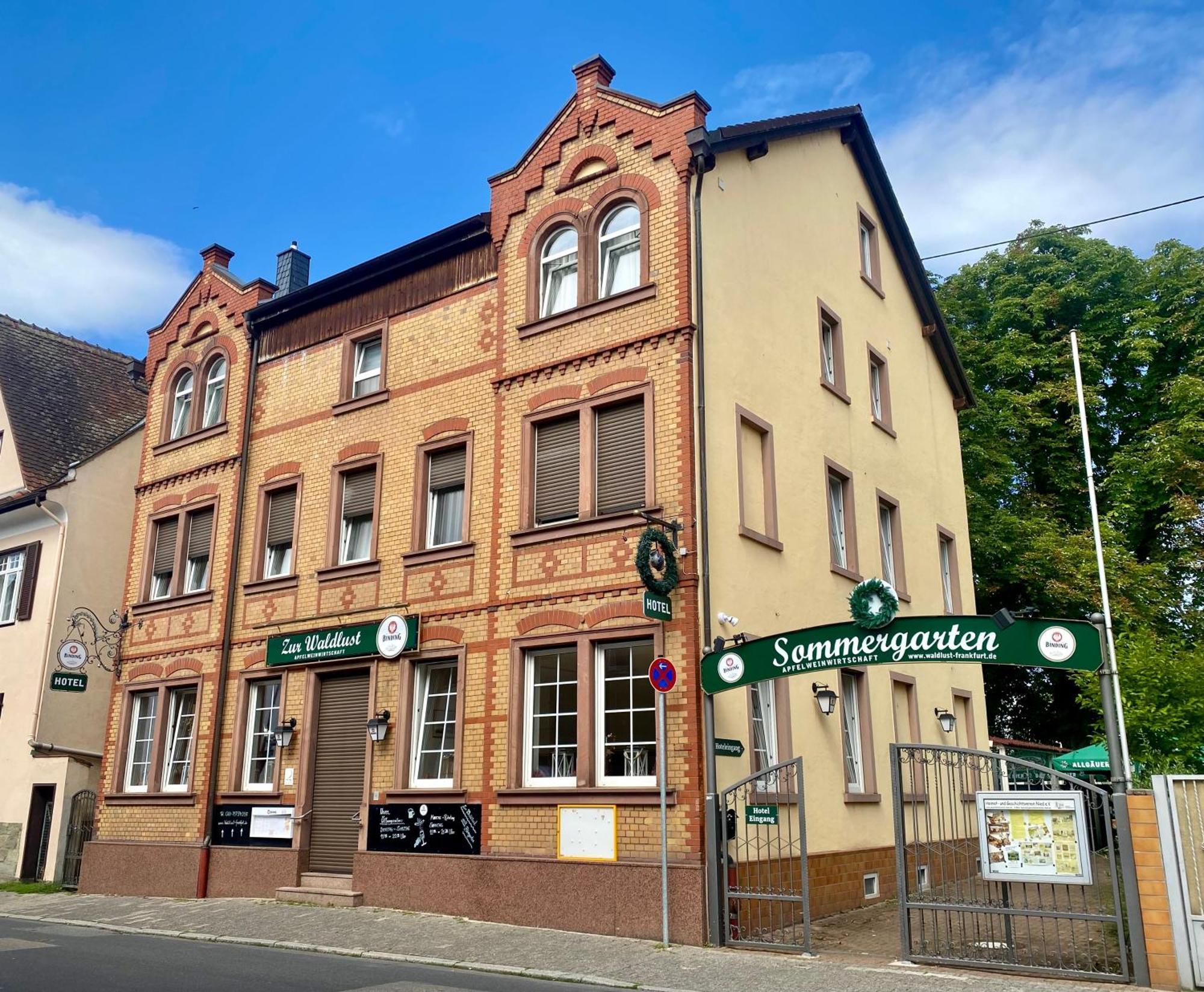 Zur Waldlust Hotel Frankfurt am Main ภายนอก รูปภาพ